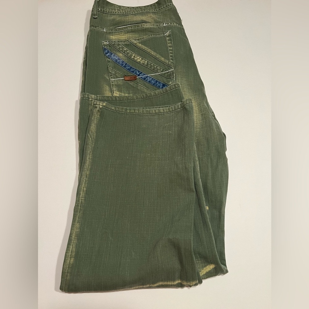 EUC Akademiks Men's Green Pants Size 44x32 🔥🔥 (D3) - Picture 2 of 13